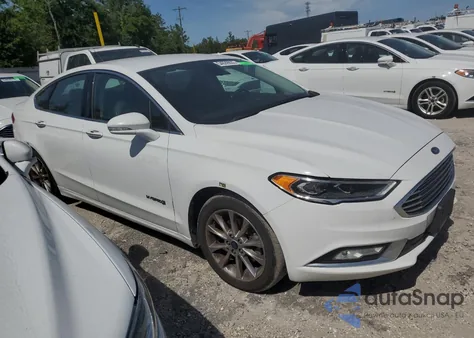 2017 Ford Fusion Se Hybrid z USA, uszkodzony, nr VIN 3FA6P0LU8HR410079